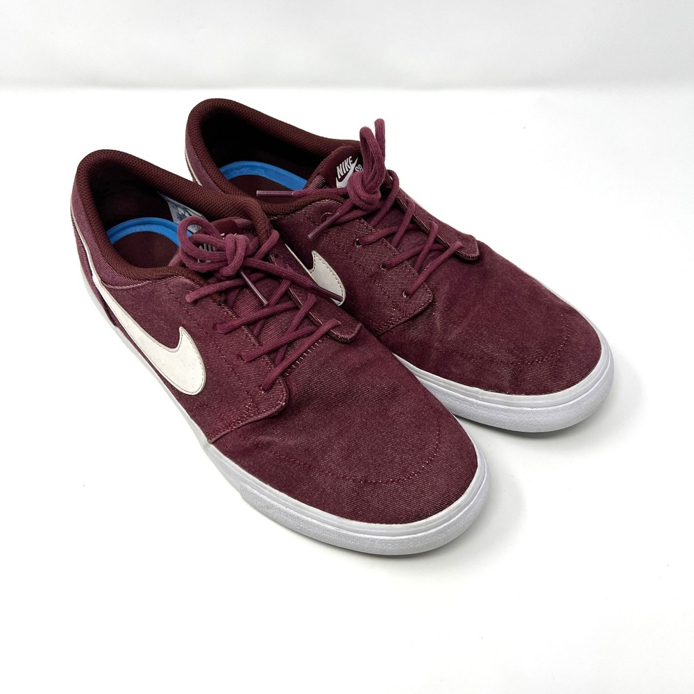 Nike Portmore 2 Canvas Premium‎ SB Dark Team Red Shoes Size 10 Men's 880269-610